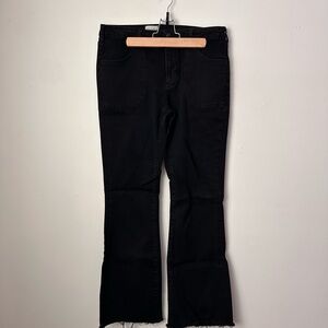 Black Flared Jeans pilcro
